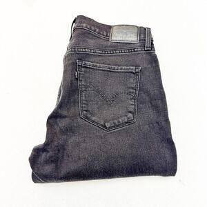 Levi's 311 Shaping Skinny Black Denim Stretch Denim Jeans Size 28 x 30